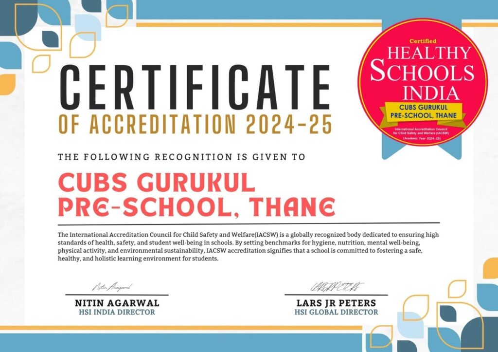 Cubs Gurukul Healthy School India